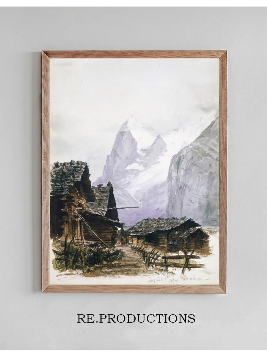 Splendid Mountain Watercolours Sketchbook Cover 2