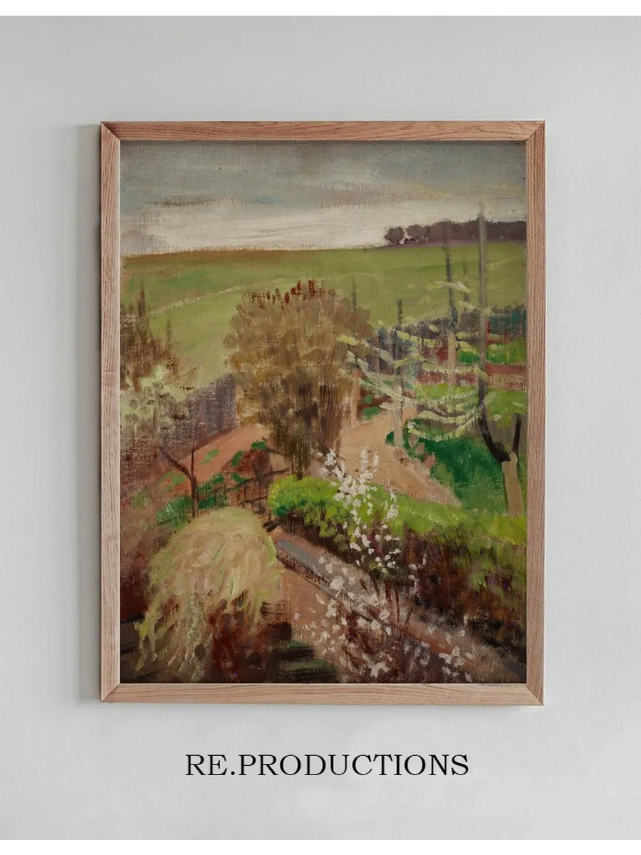 Spring Landscape from the Countryside