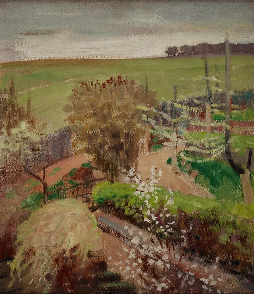 Spring Landscape from the Countryside