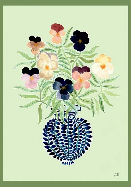 Spring Pansies