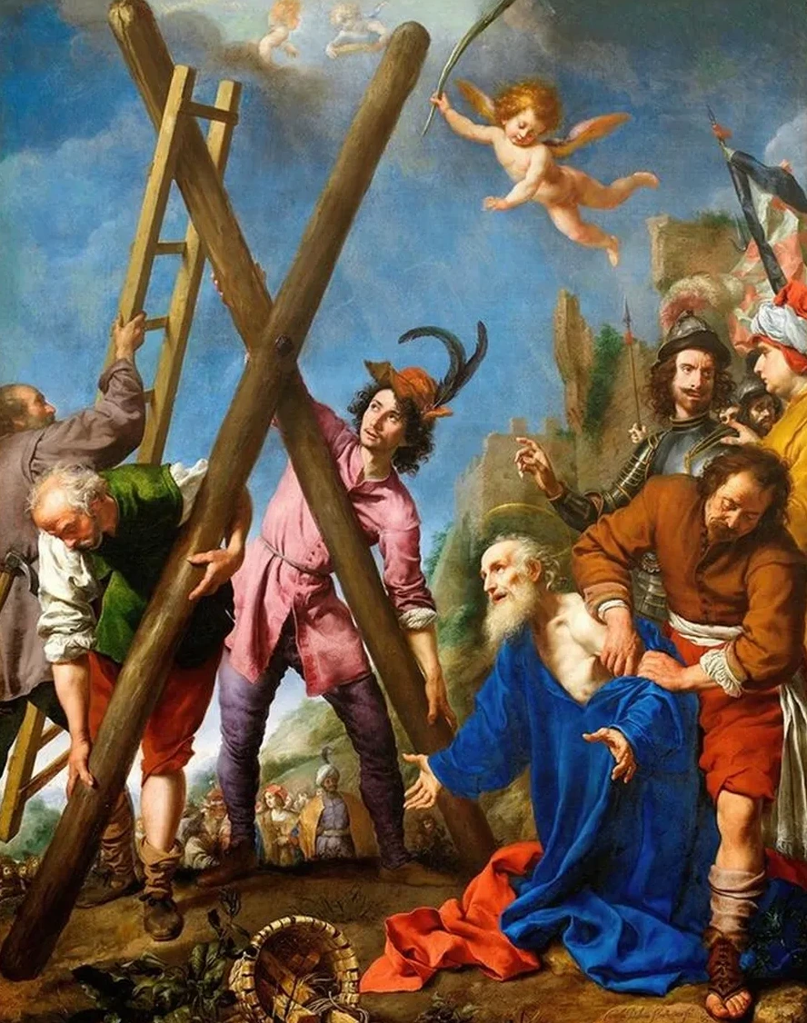 St Andrew Praying Before His Martyrdom