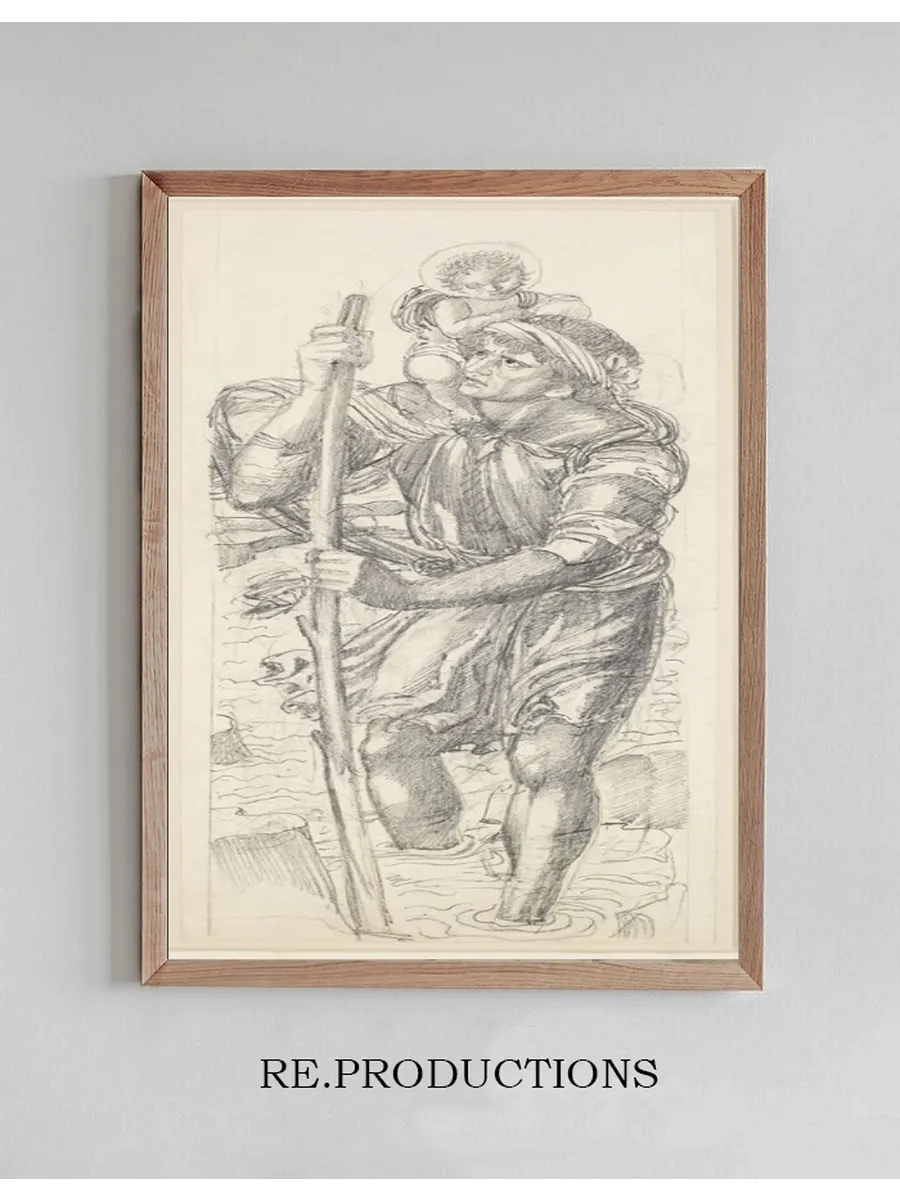 St Christopher and the Infant Christ