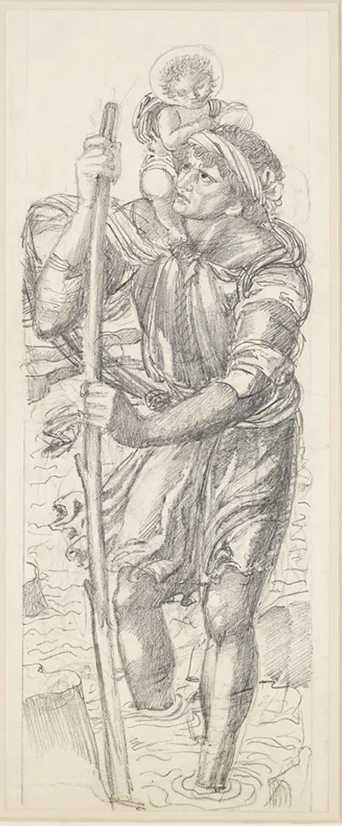 St Christopher and the Infant Christ