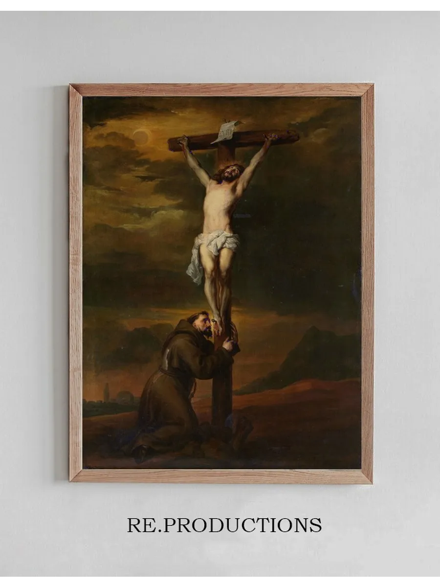St Francis at the Foot of the Cross