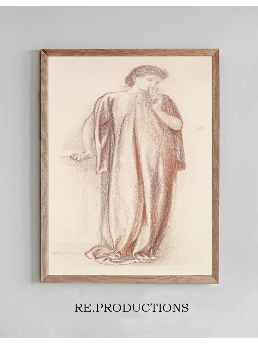 St George Series Study of the Princess for The Princess draws the fatal Lot