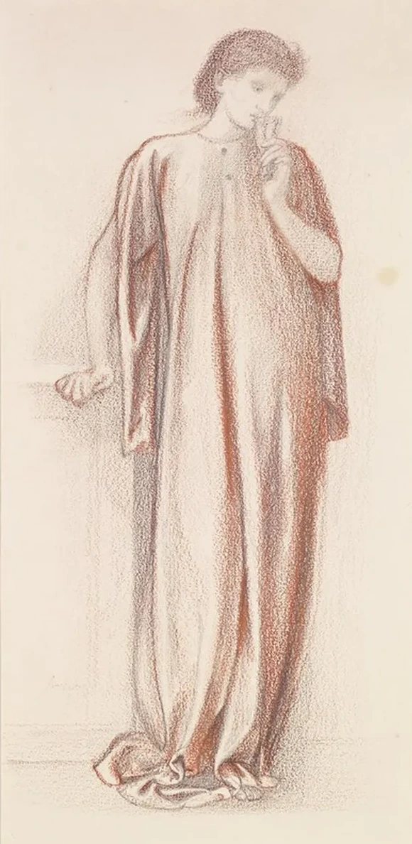 St George Series Study of the Princess for The Princess draws the fatal Lot