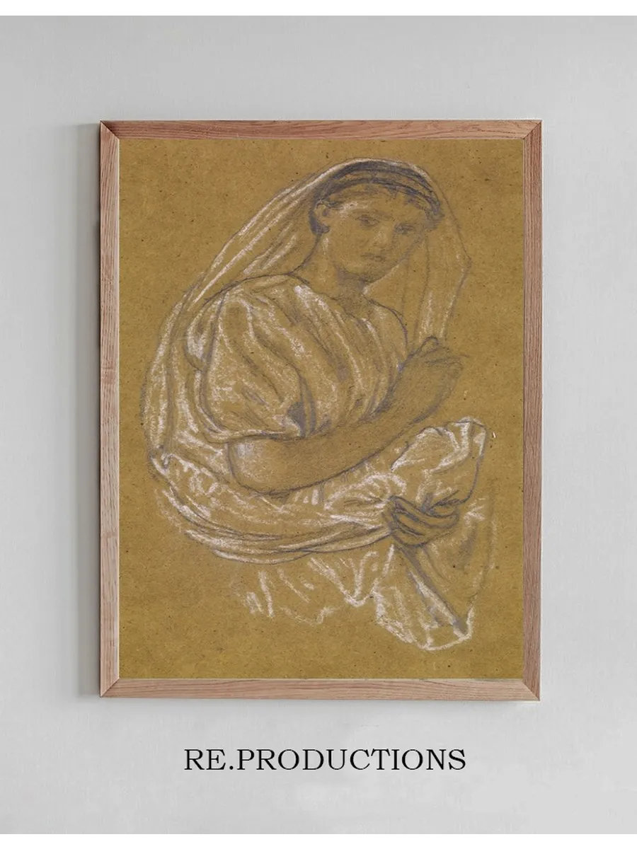 St Theophilus and the Angel Study of a Court Lady