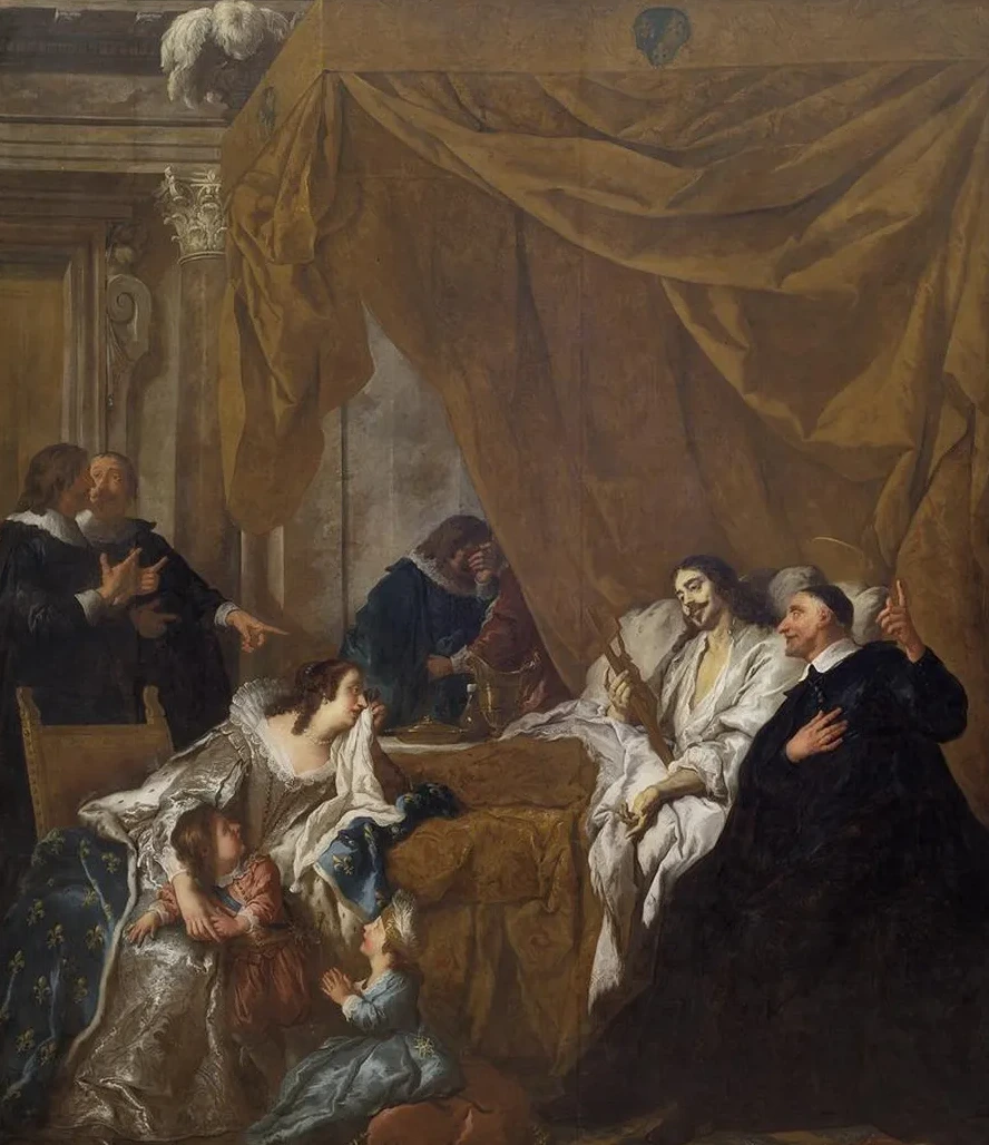 St Vincent De Paul At The Deathbed Of Louis XIII
