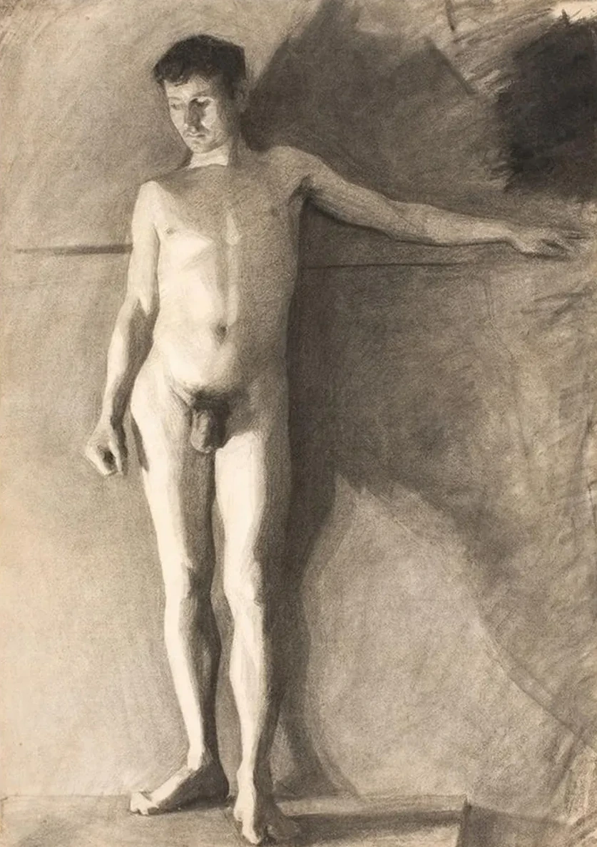 St Ende Mandlig Model