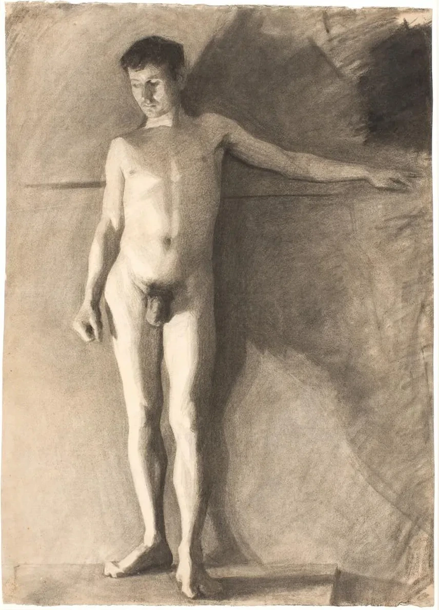 St Ende Mandlig Model