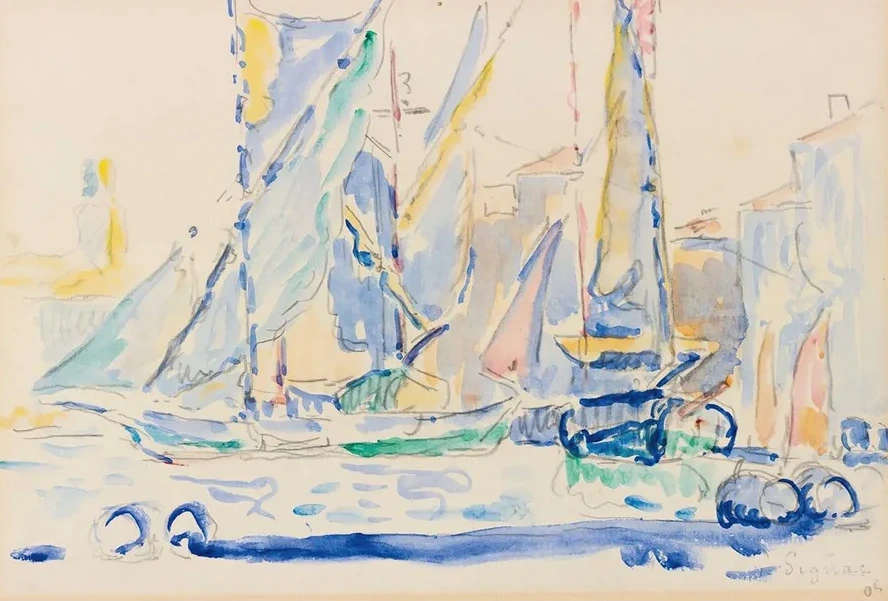 St. Tropez, Tartanes Au Port