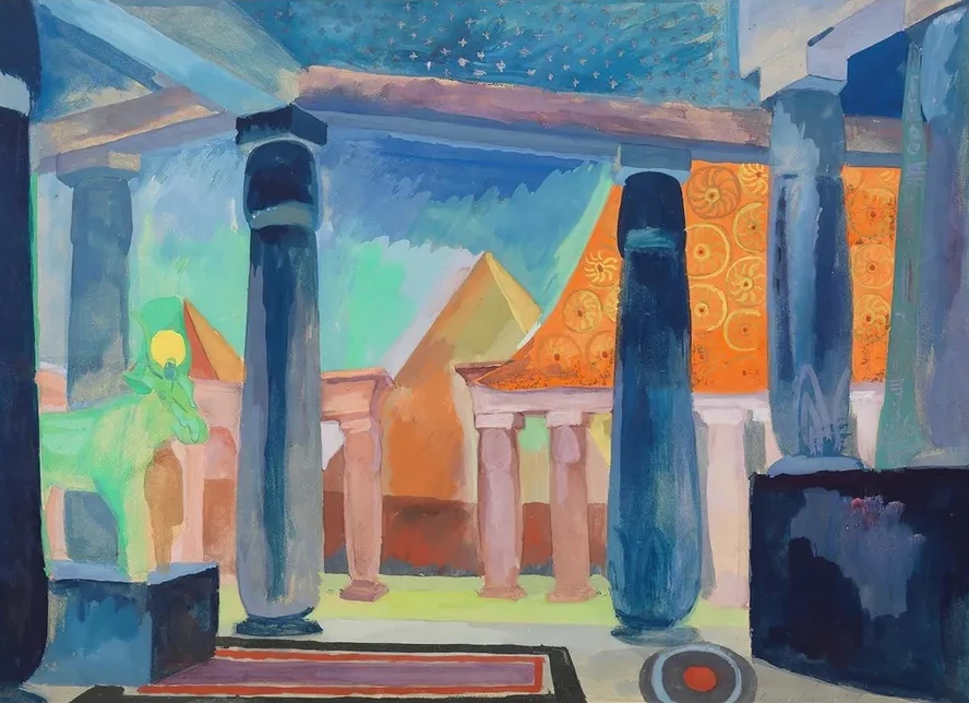 Stage Design for Cleopatra Object