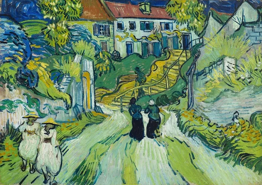 Stairway at Auvers