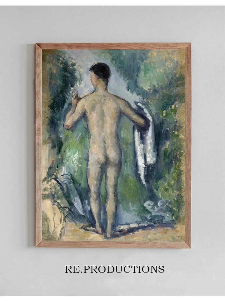 Standing Bather, Seen from the Back