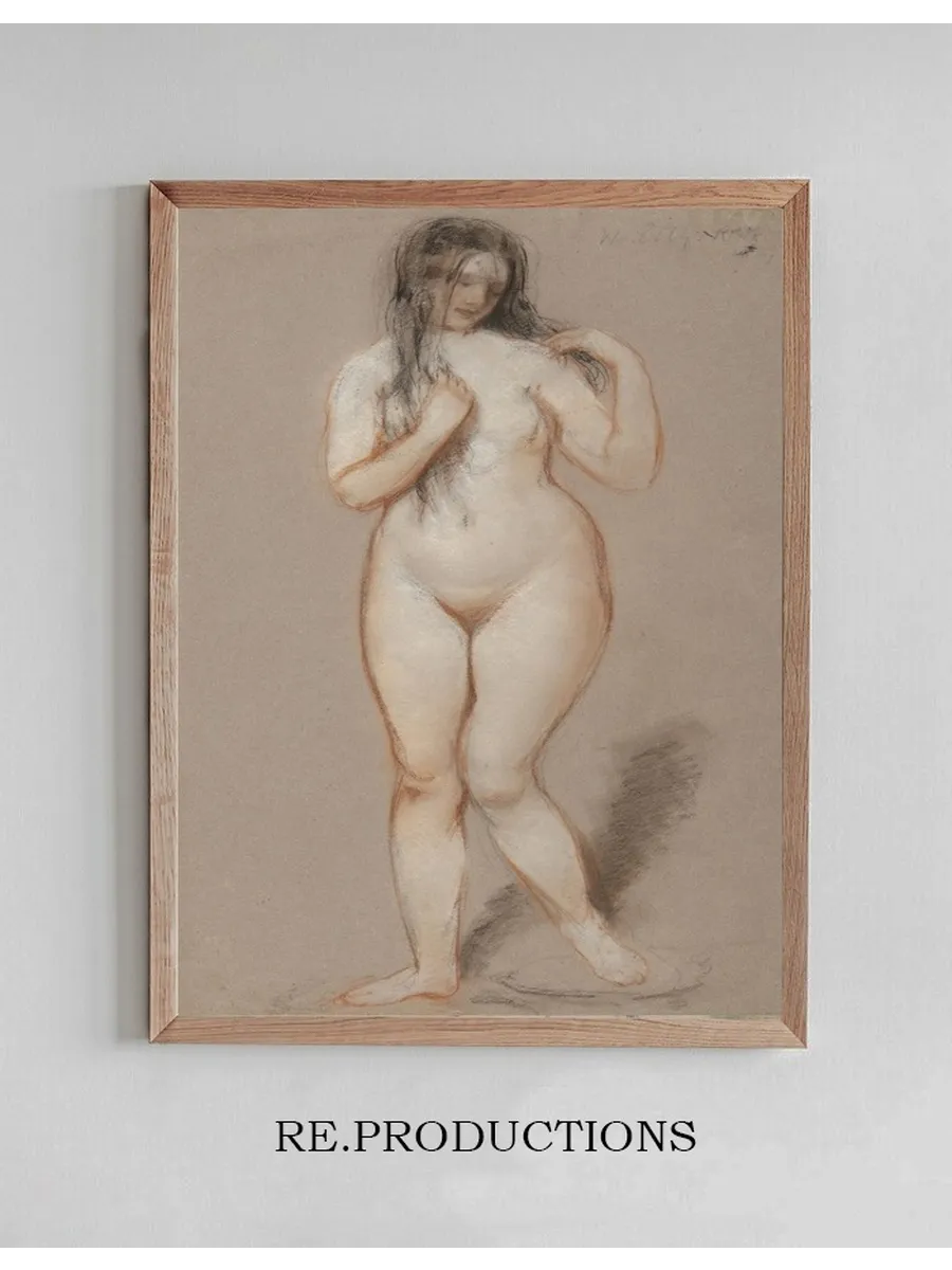 Standing Female Nude