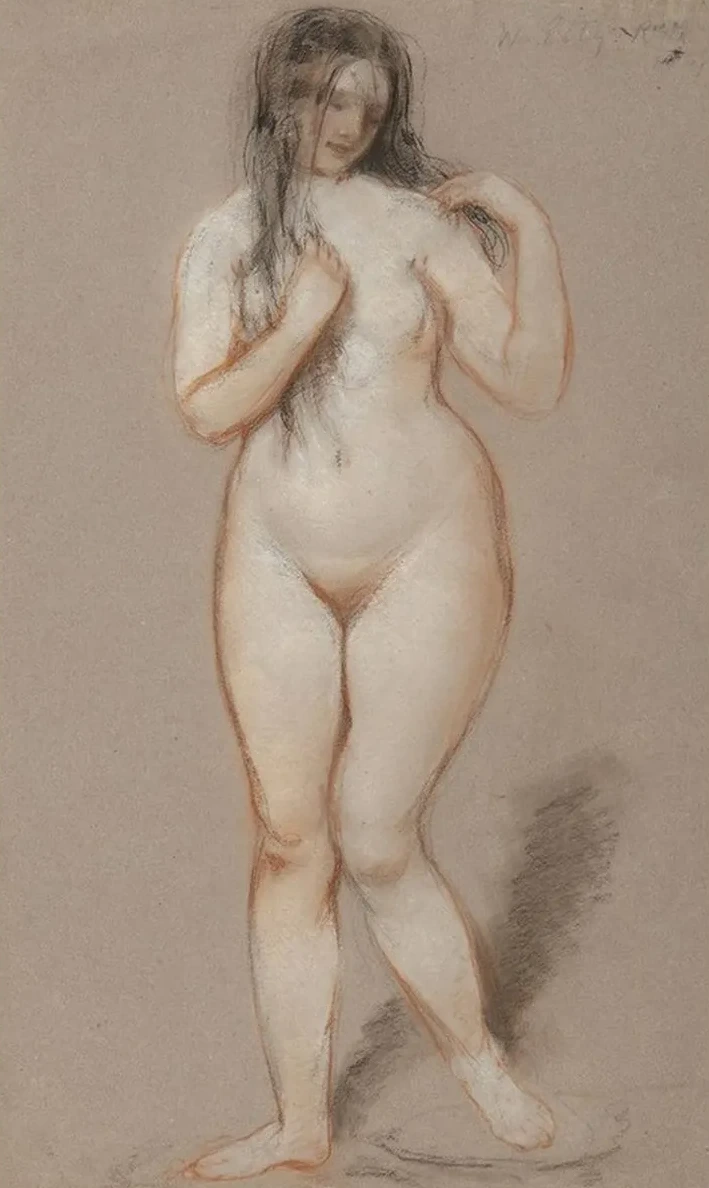 Standing Female Nude