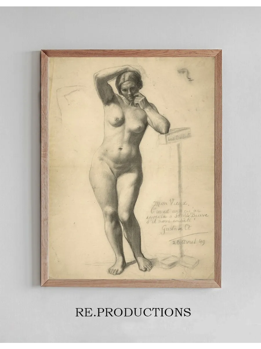 Standing Female Nude