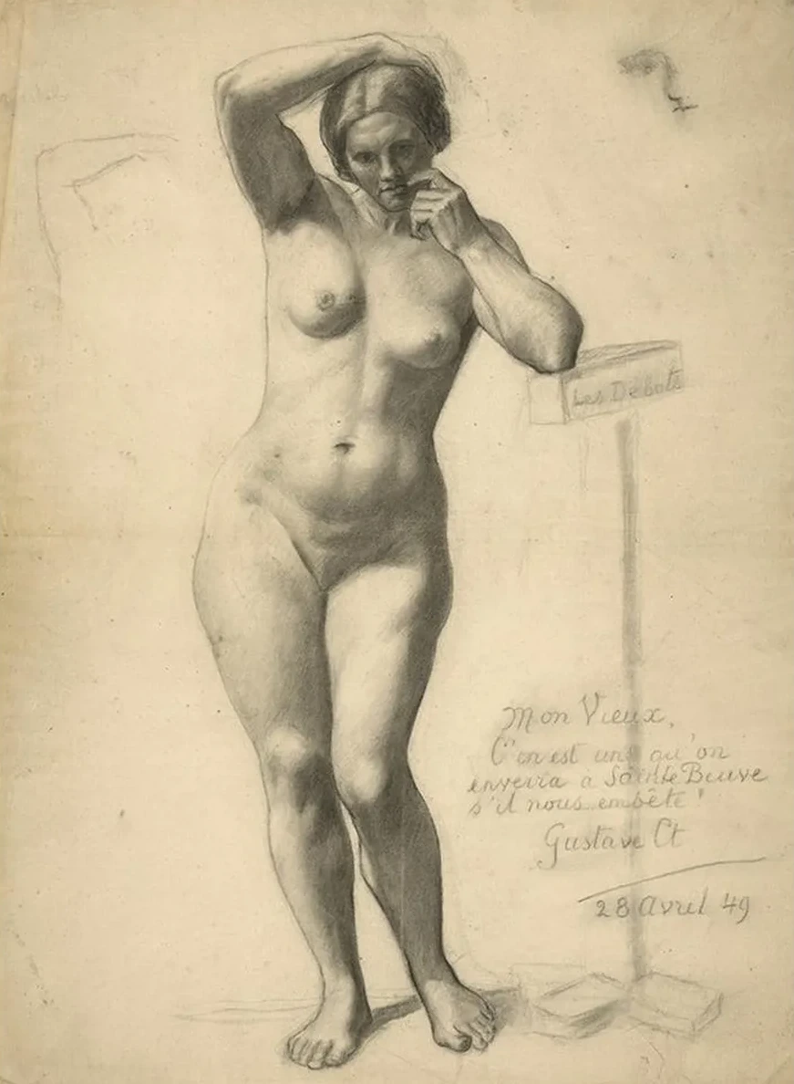 Standing Female Nude