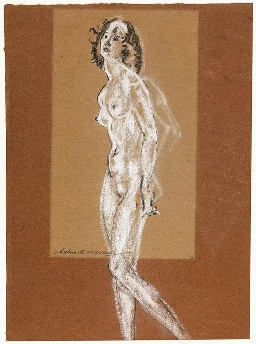 Standing Female Nude