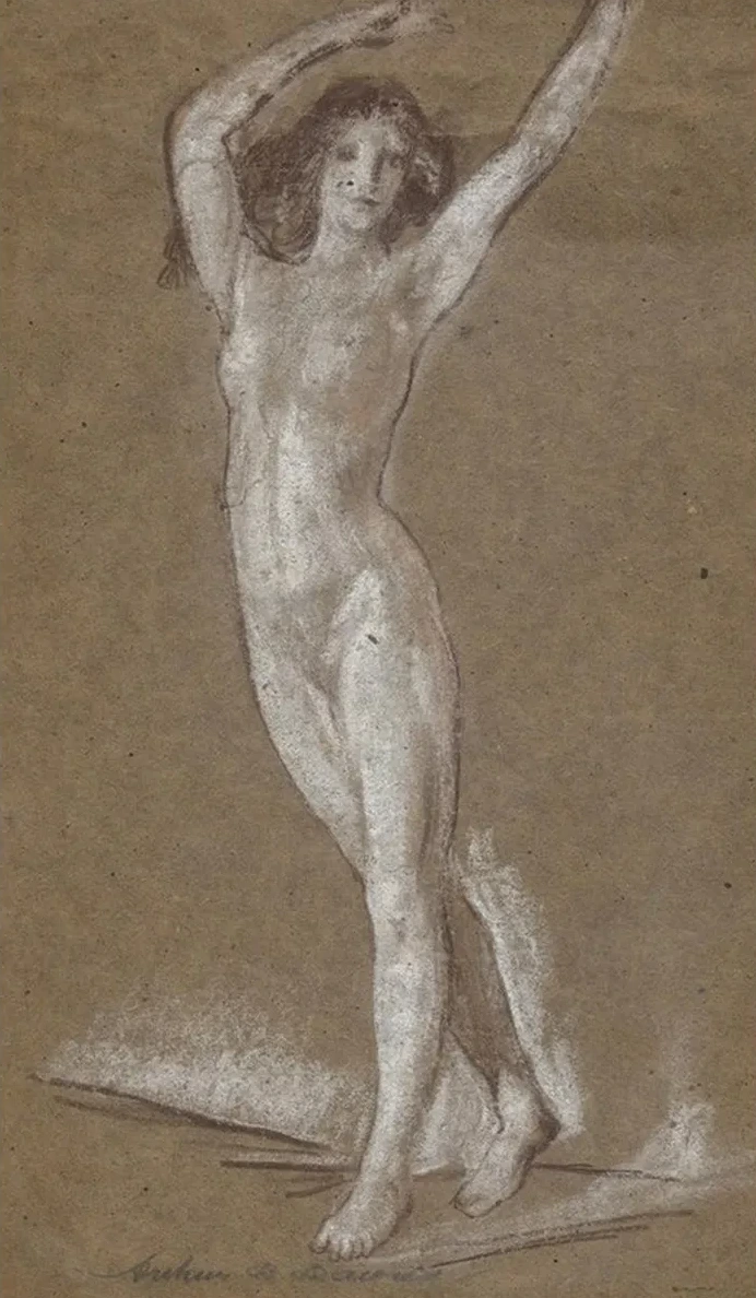 Standing FemaleNude