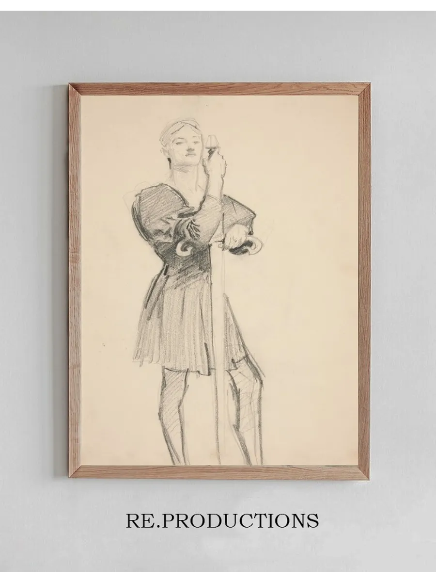 Standing Figure with Aspear