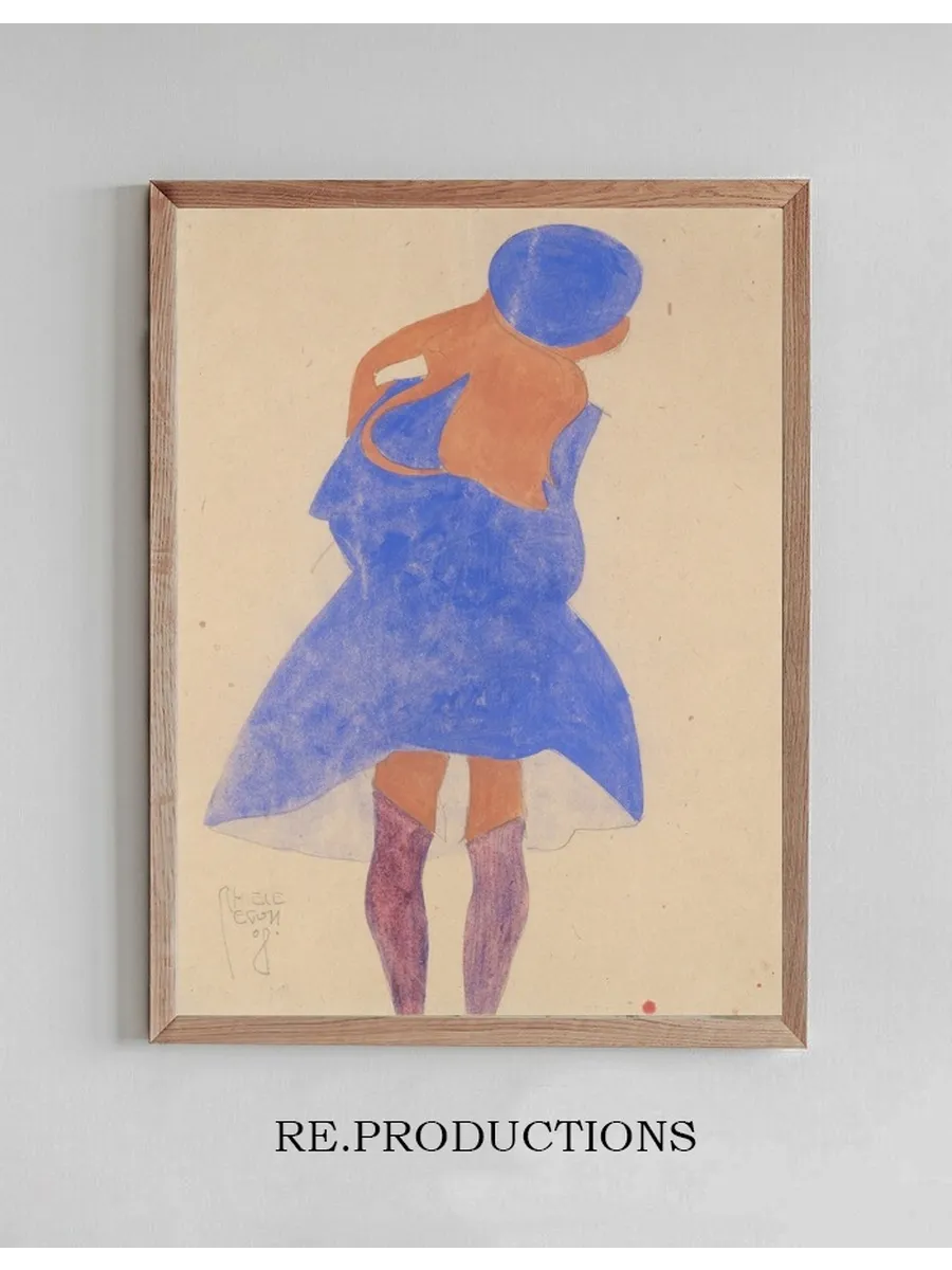 Standing Girl, Back View