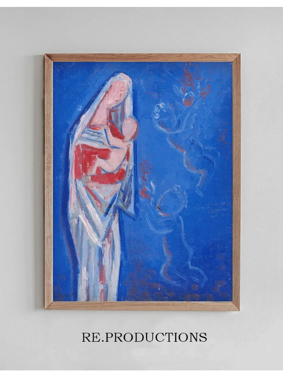 Standing Madonna with an Angel