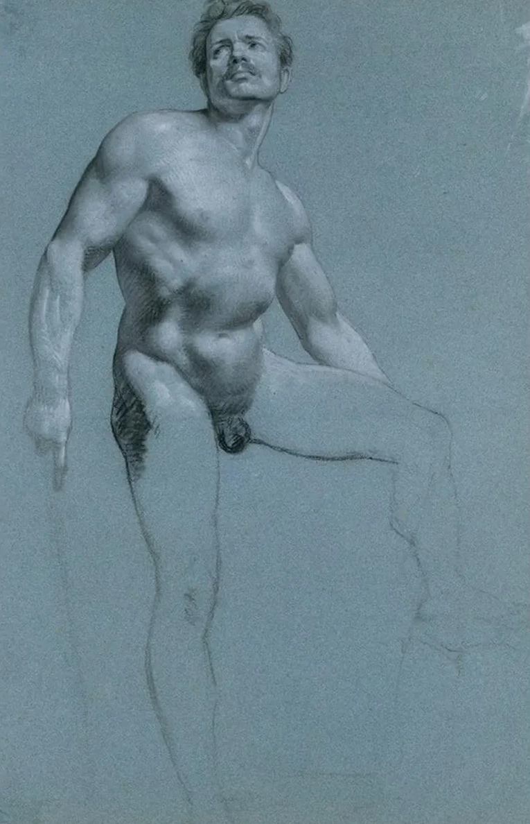 Standing Male Nude