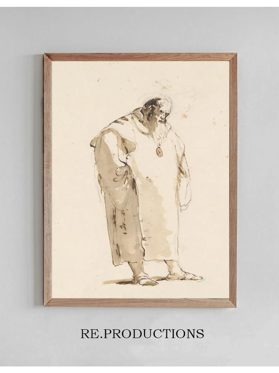 Standing Man, Facing Half Right