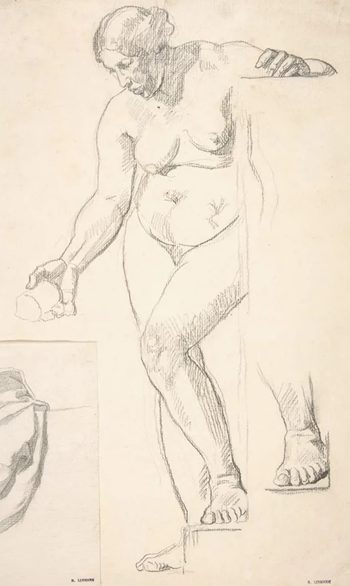 Standing Nude Female Figure