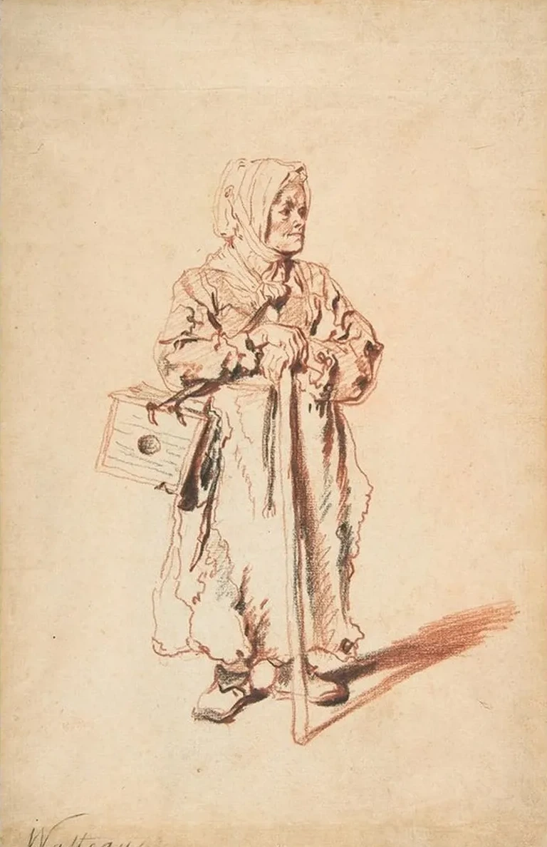 Standing Savoyarde with a Marmot Box
