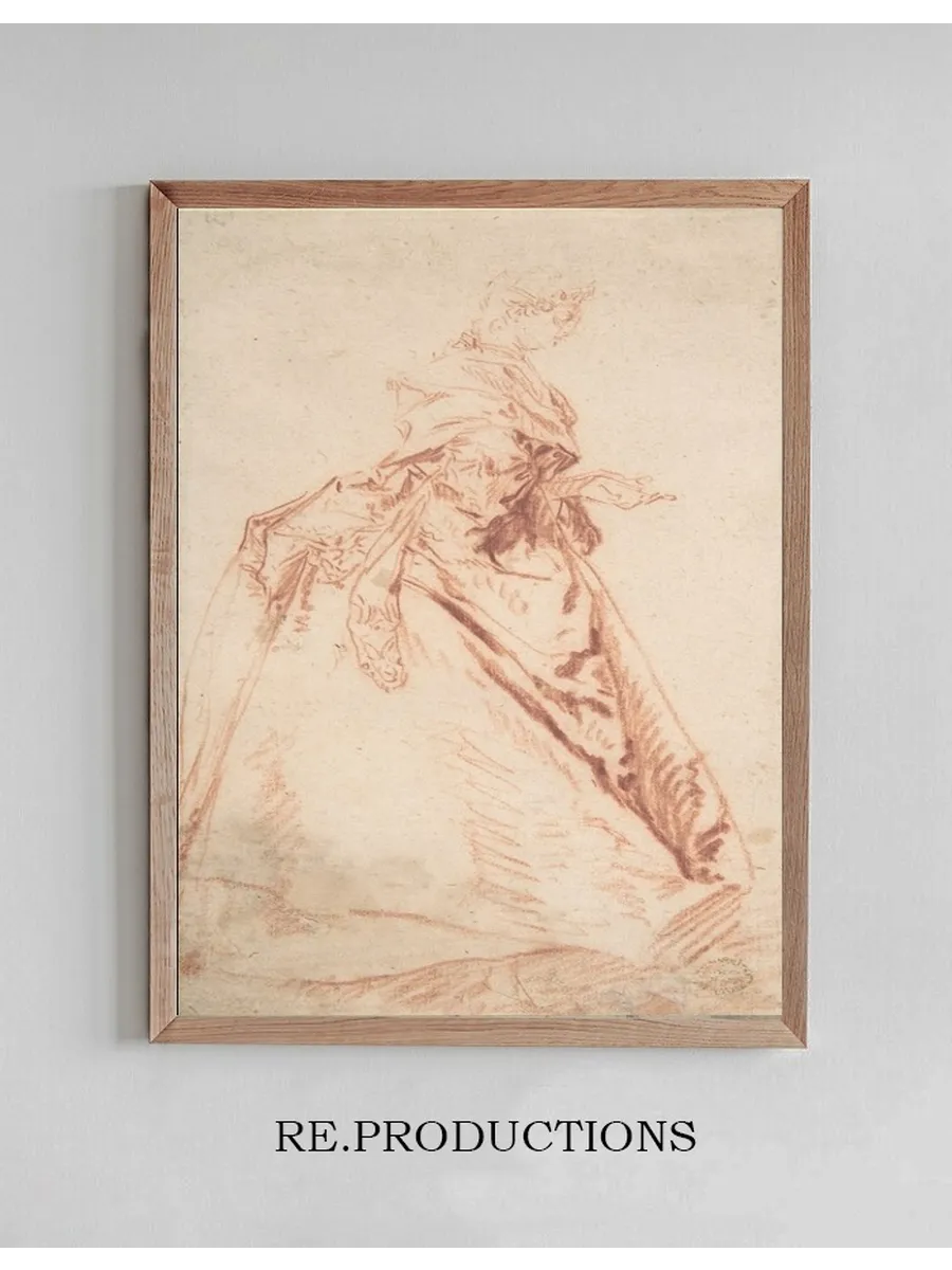 Standing Woman Facing Right
