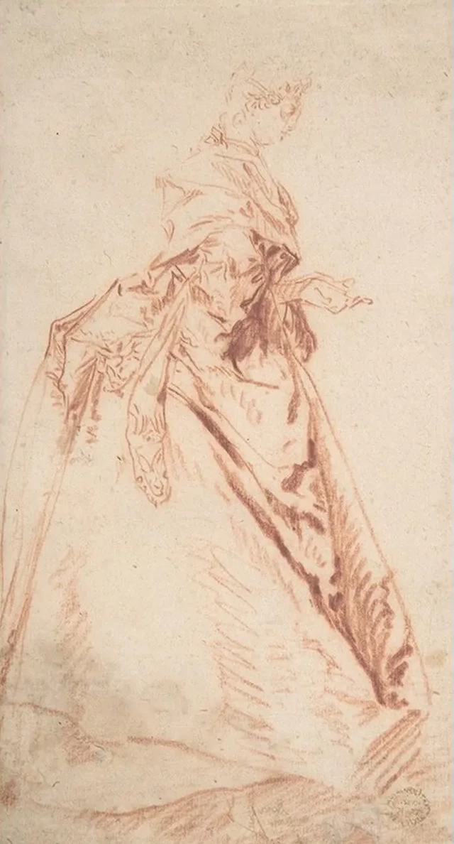 Standing Woman Facing Right