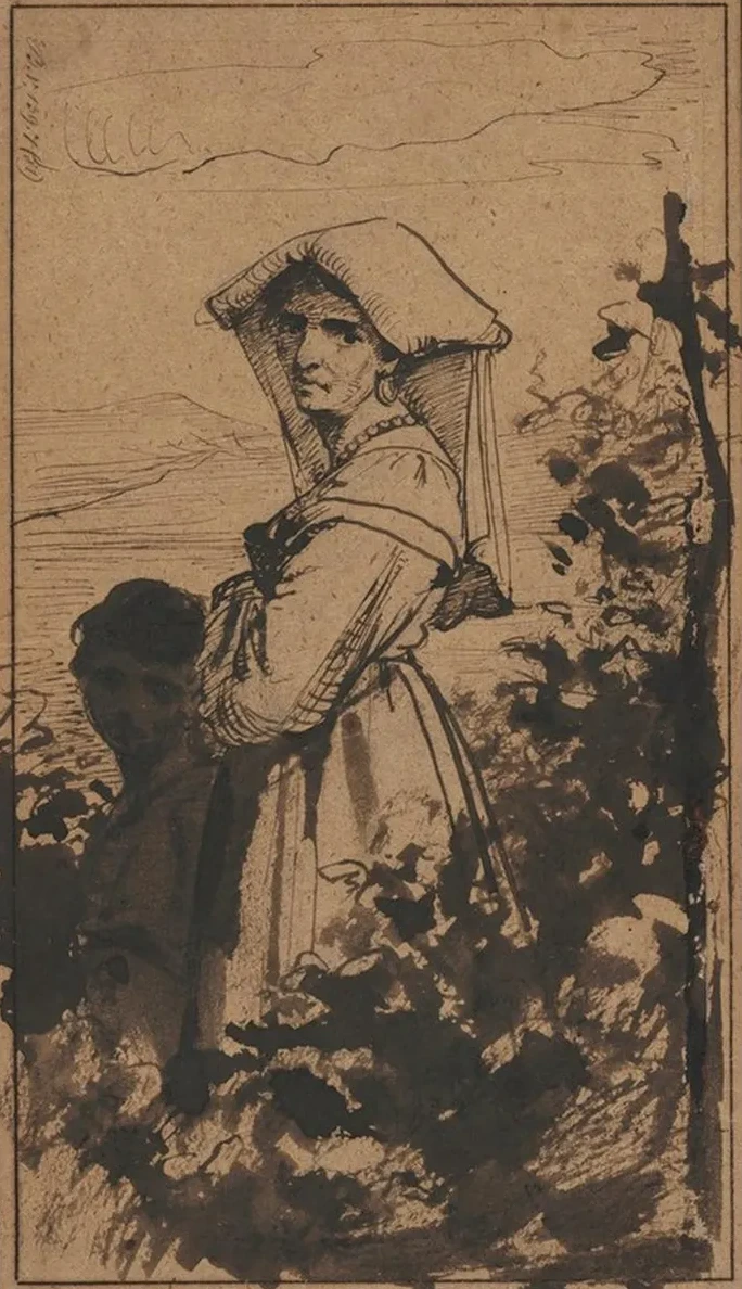 Standing Woman and Child