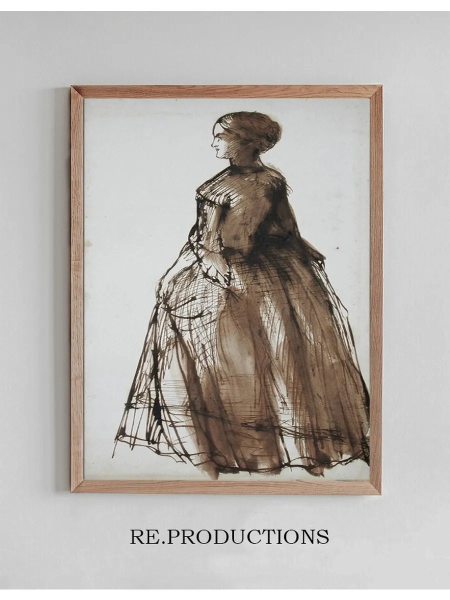 Standing Woman, Facing Left