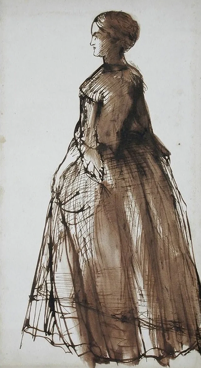 Standing Woman, Facing Left