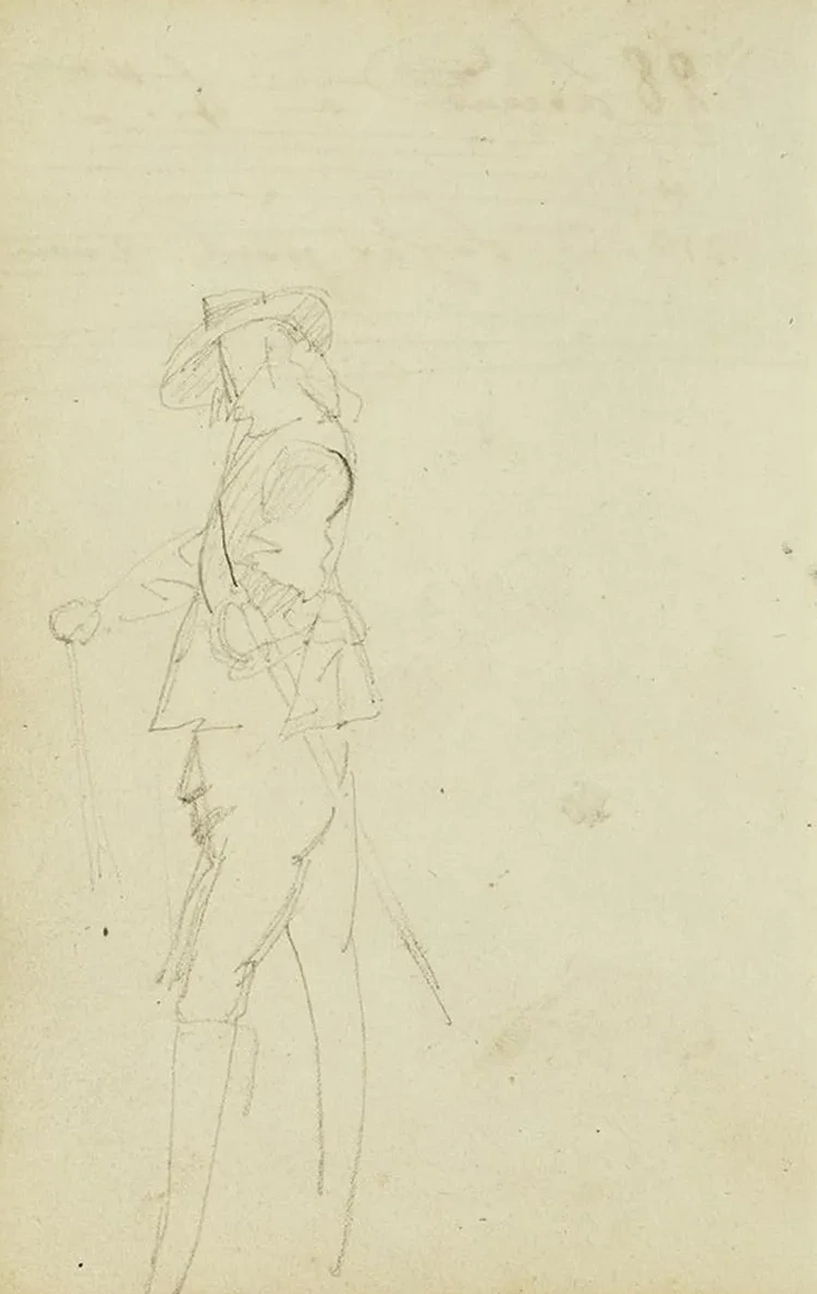 Standing Cavalier