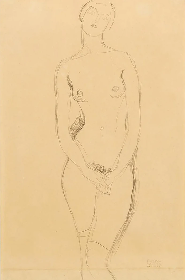Standing Female Nude