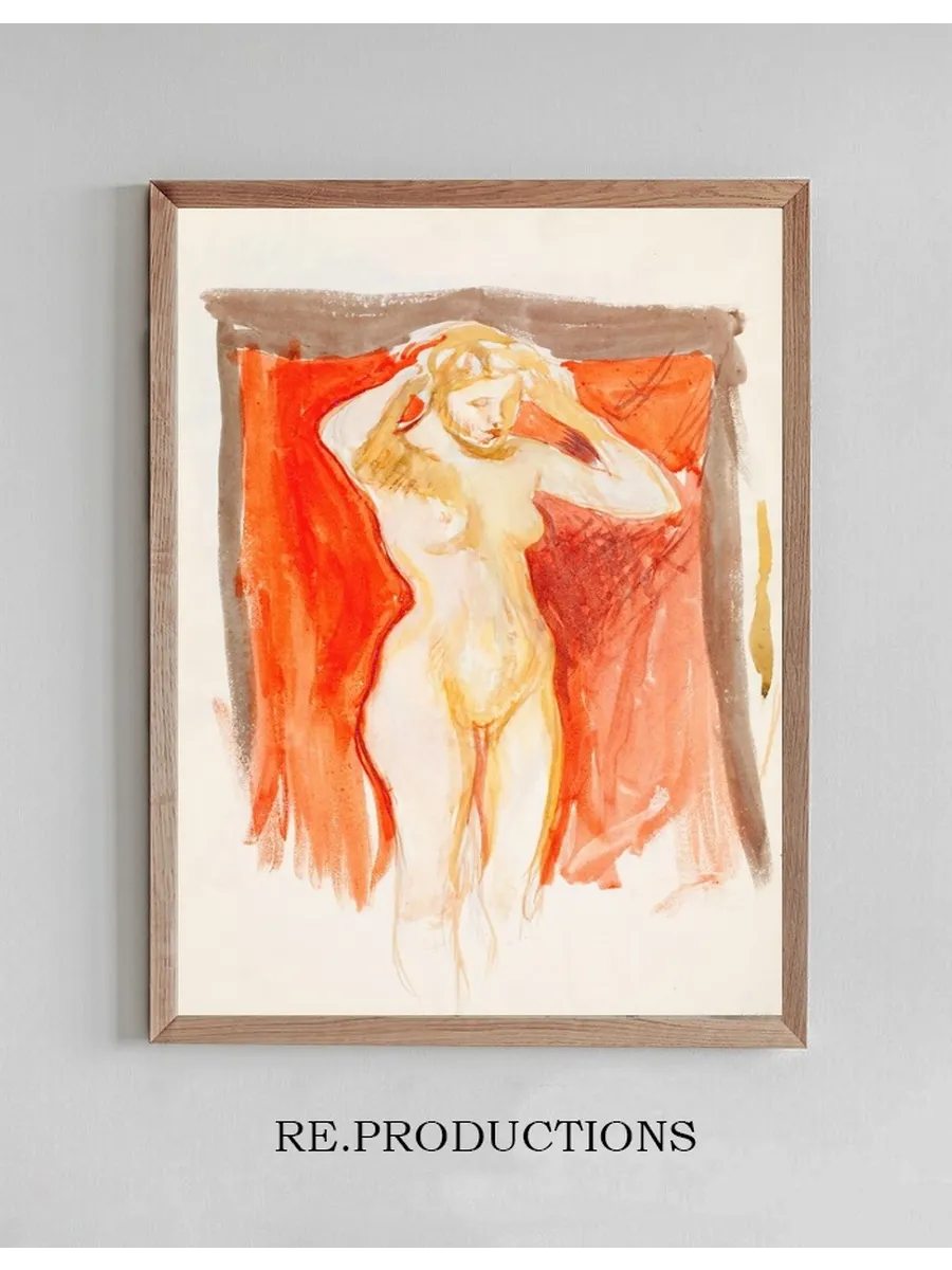 Standing Nude Model