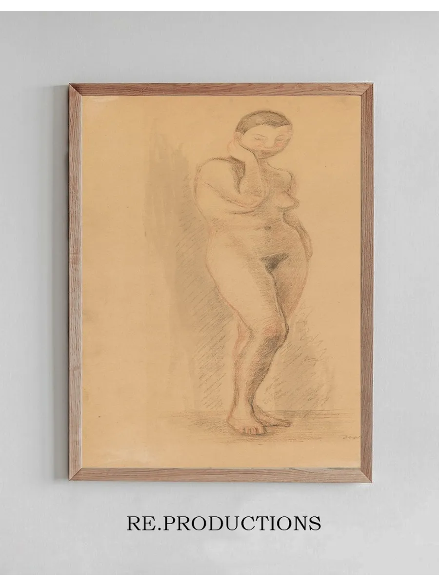Standing nude, IV