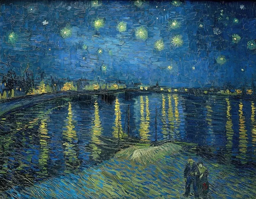 Starry Night Over the Rhone