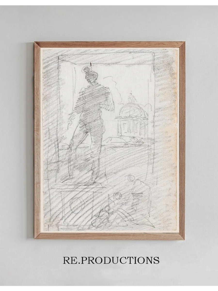 Statue of a Nude before a Window View