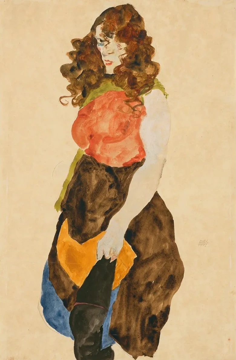 Stehende Frau (Dirne)