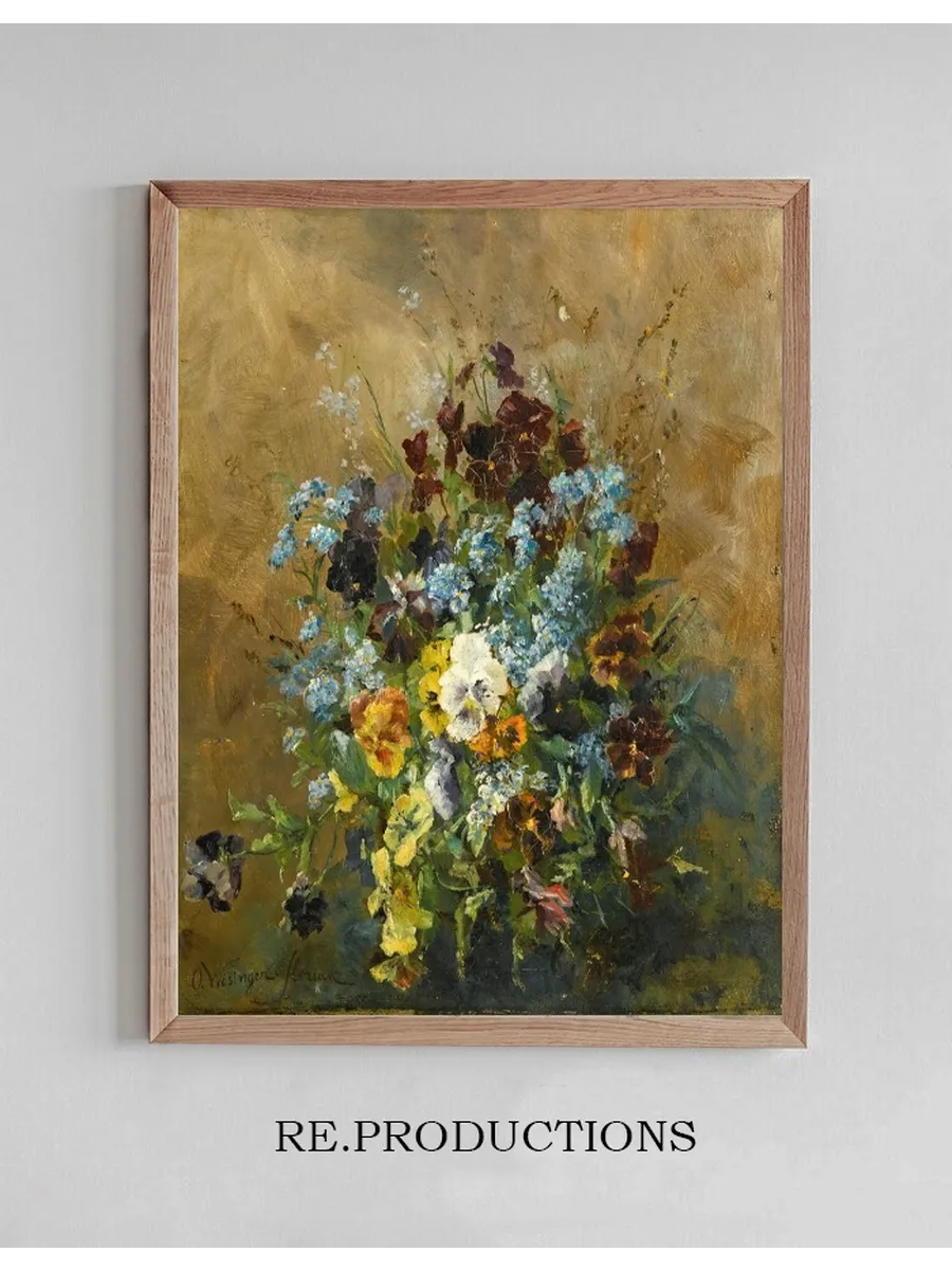 Still Leben Mit Stiefm tterchen (Still Life With Pansies)