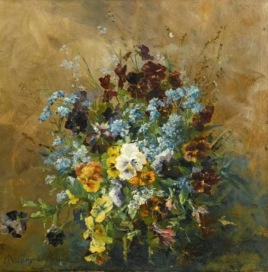 Still Leben Mit Stiefm tterchen (Still Life With Pansies)