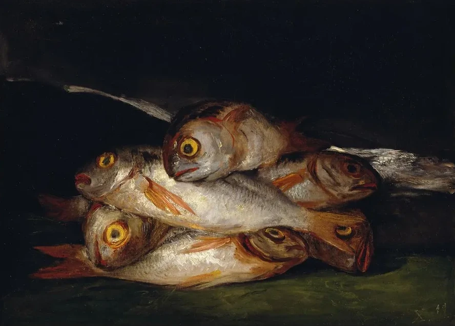 Still Life With Golden Bream