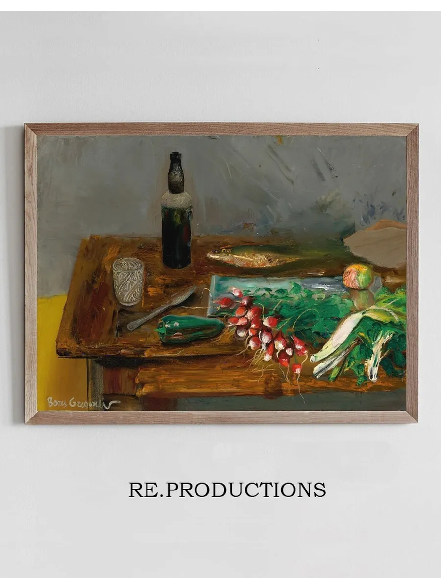 Still Life With Radishes