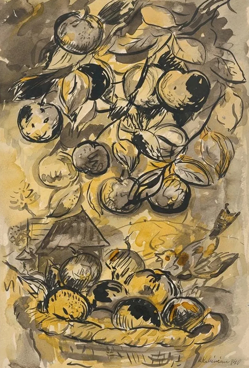 Still Life with Apples