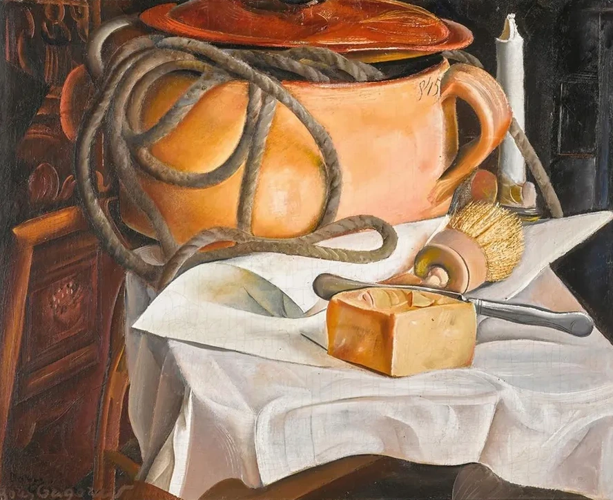 Still Life with Candle
