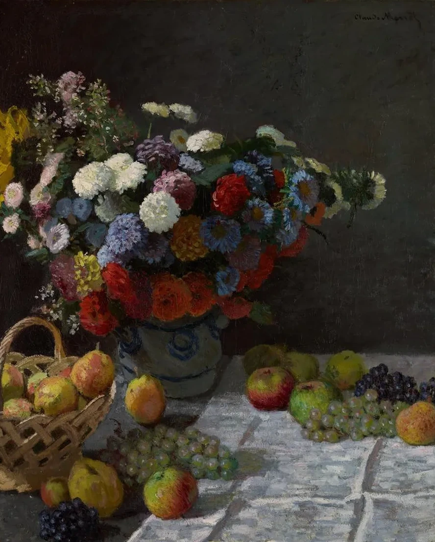 Still Life with Flowers and Fruit
